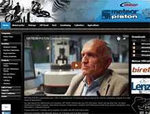 Tablet Screenshot of meteorpiston.com